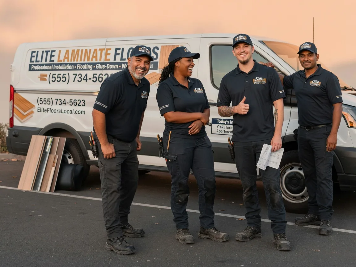 Laminate flooring installation company in Oriska, ND